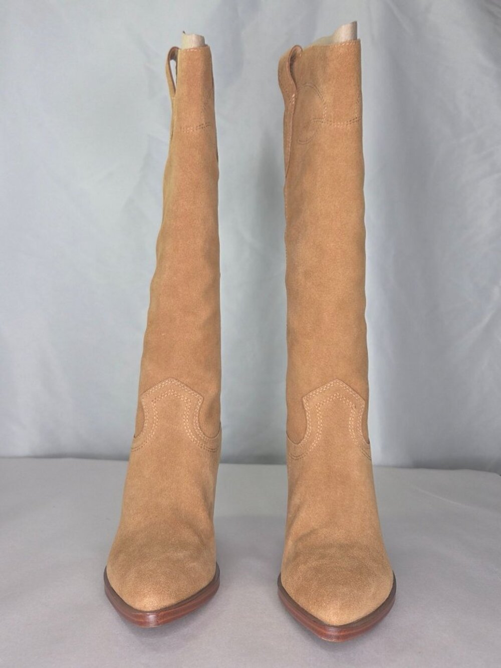 Nine West Smash Stacked Block Heel Cowboy Boots, Size: 6.5 M - Picture 3 of 7
